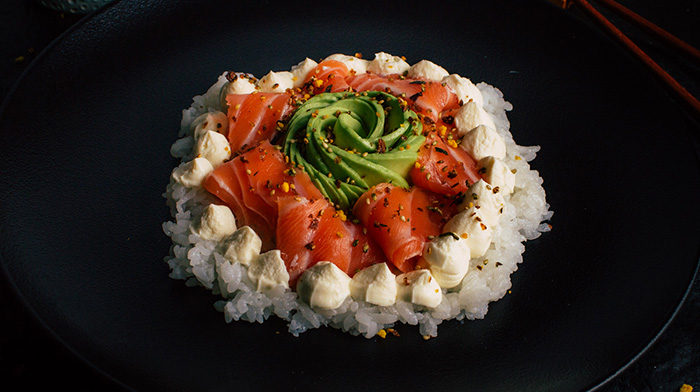 Sushi Salad de Salmón